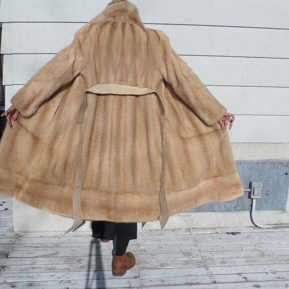 Mink Fur Coat - Picture 3 of 9